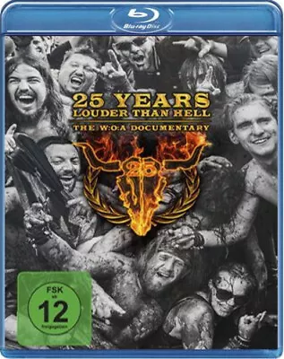 25 Years Louder Than Hell - The W:O:A Documentary Blu-Ray (2015) Lemmy cert E Brand New
