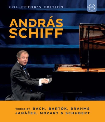 András Schiff Blu-ray (2023) Johann Sebastian Bach cert E Brand New