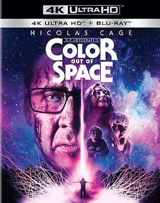 Color out of Space [Blu-ray] Blu-ray Brand New