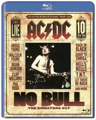 AC/DC: No Bull Live - Plaza De Toros Madrid DVD (2008) David Mallett cert E Brand New