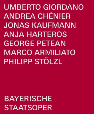 Andrea Chénier: Bavarian State Opera (Armiliato) Blu-ray (2023) cert TBC Brand New