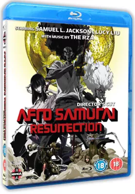 Afro Samurai: Resurrection Blu-Ray (2009) Fuminori Kizaki cert 18 Brand New