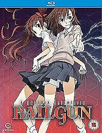 A Certain Scientific Railgun: Season 1 Blu-Ray (2015) Tatsuyuki Nagai cert 15 3 Brand New