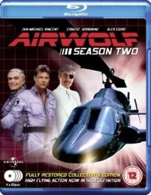 Airwolf: Series 2 Blu-Ray (2014) Jan-Michael Vincent cert 12 4 discs Brand New