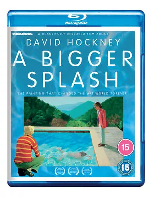 A Bigger Splash Blu-ray (2023) David Hockney, Hazan (DIR) cert 15 Brand New