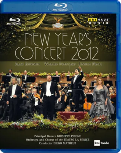 Year's Concert: 2012 - Teatro La Fenice (Matheuz) DVD (2012) Diego Matheuz Brand New