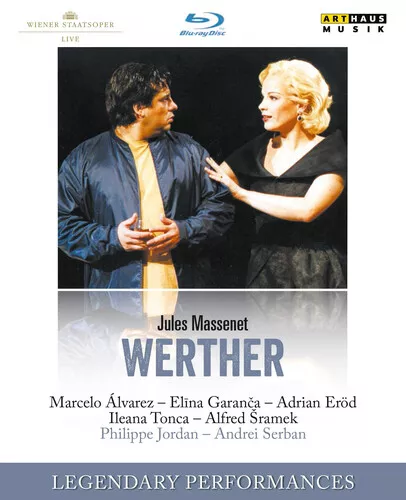 Werther: Wiener Staatsoper (Jordan) DVD (2015) Philippe Jordan cert E Brand New