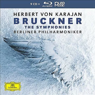 Anton Bruckner : Bruckner: The Symphonies CD Box Set with Blu-ray 10 discs Brand New