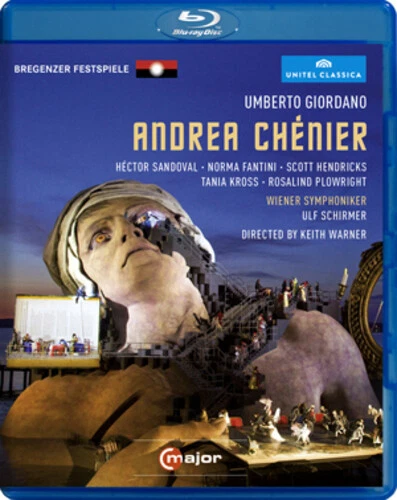 Andrea Chenier: Bregenzer Festspiele (Schirmer) DVD (2011) Ulf Schirmer cert E Brand New