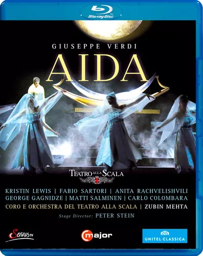 Aida: Teatro Alla Scala (Mehta) Blu-Ray (2015) Zubin Mehta cert E Brand New