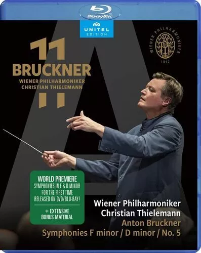 Wiener Philharmoniker: Bruckner Symphonies (Thielemann) Blu-ray (2022) Brand New