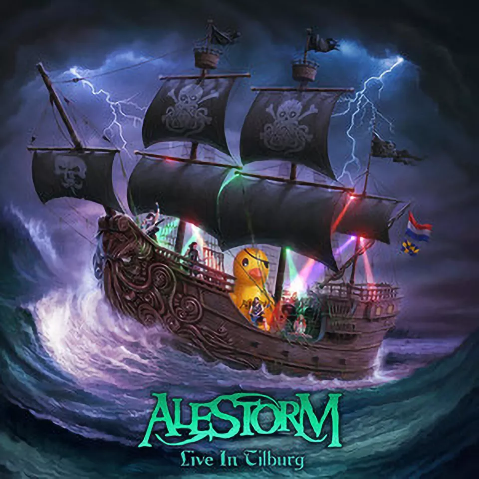 Alestorm : Live in Tilburg CD with Blu-ray & DVD 3 discs (2021) Brand New