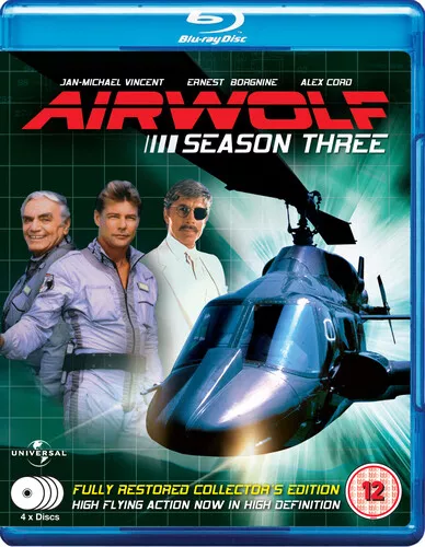 Airwolf: Series 3 DVD (2014) Jan-Michael Vincent cert 12 4 discs Brand New