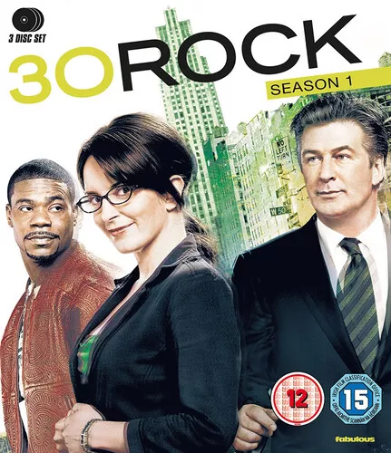 30 Rock: Season 1 Blu-Ray (2018) Tina Fey cert 12 3 discs Brand New