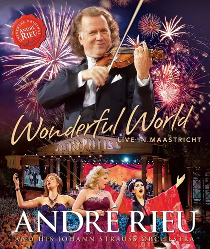André Rieu: Wonderful World - Live in Maastricht Blu-Ray (2015) André Rieu cert Brand New