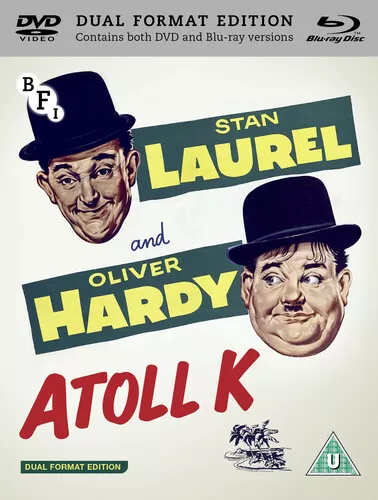 Atoll K DVD (2018) Stan Laurel, Meins (DIR) cert U 2 discs Blu-ray Brand New