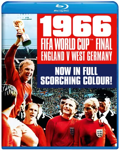 1966 World Cup Final in Colour - England V West Germany Blu-ray (2022) England Brand New
