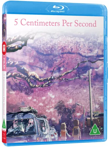 5 Centimeters Per Second Blu-ray (2021) Makoto Shinkai cert U Brand New
