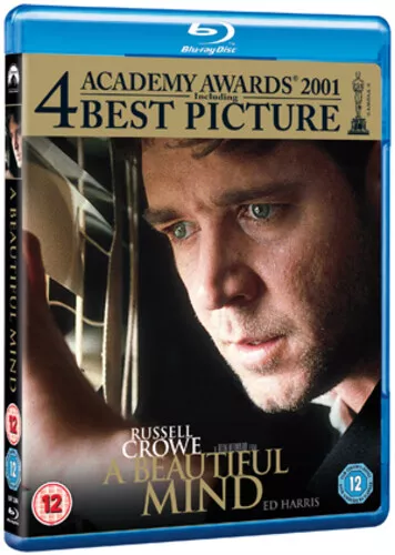 A Beautiful Mind Blu-Ray (2012) Russell Crowe, Howard (DIR) cert 12 Brand New