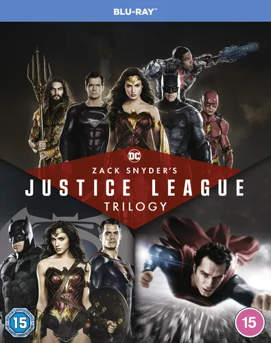 Zack Snyder's Justice League Trilogy BLU-RAY (2021) Henry Cavill, Snyder (DIR) Brand New