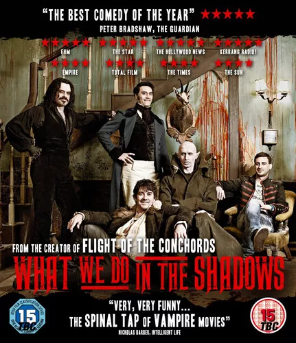What We Do in the Shadows Blu-Ray (2015) Jemaine Clement cert 15 Brand New