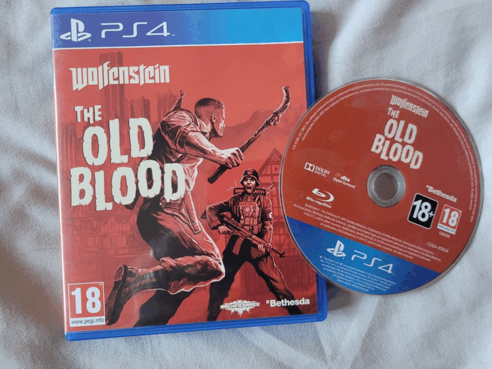Wolfenstein The Old Blood Sony PS4 Playstation 4 (Pre-Owned)