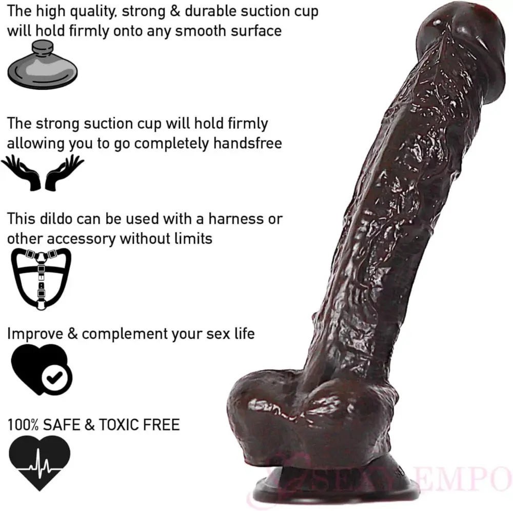 Dildo Sex Toys Huge Realistic Sex Toy for Adult Men Women G-spot No Vibrator - Image 11