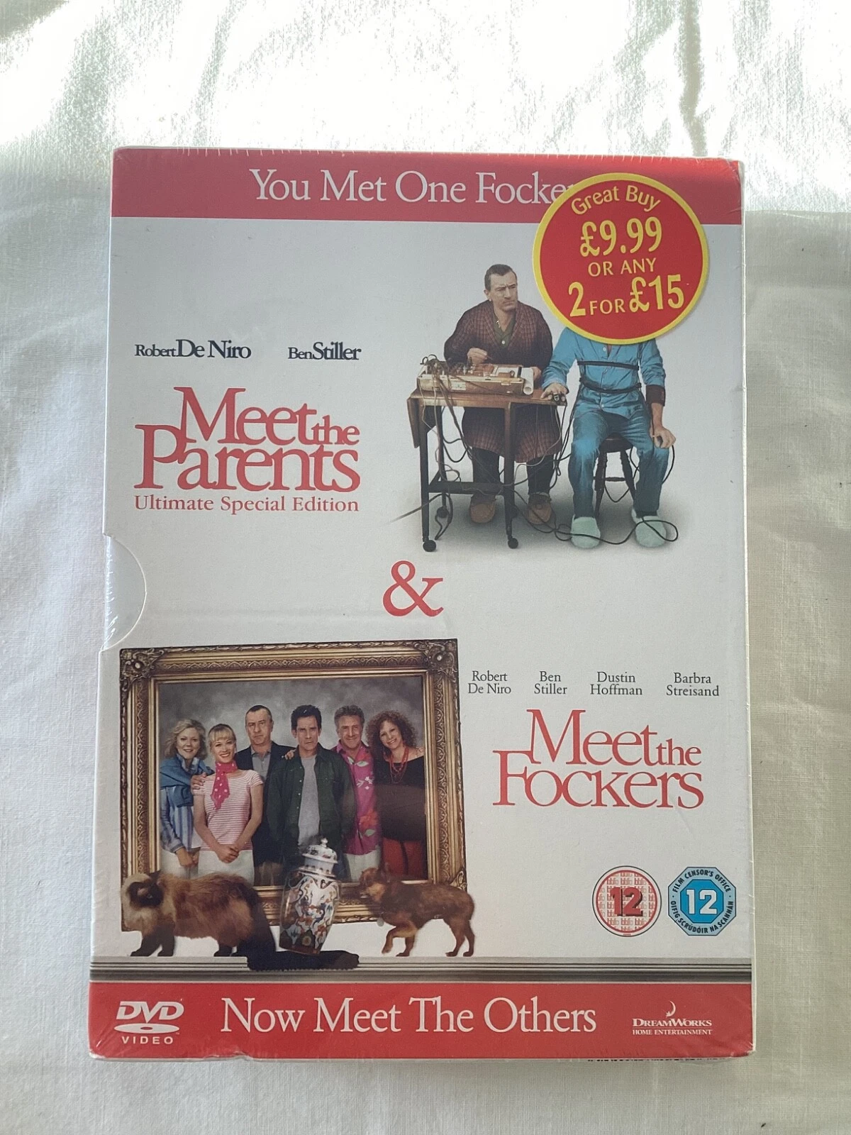 Meet The Parents/Meet The Fockers (Box Set) (DVD, 2009) - Region 2 (Brand New)
