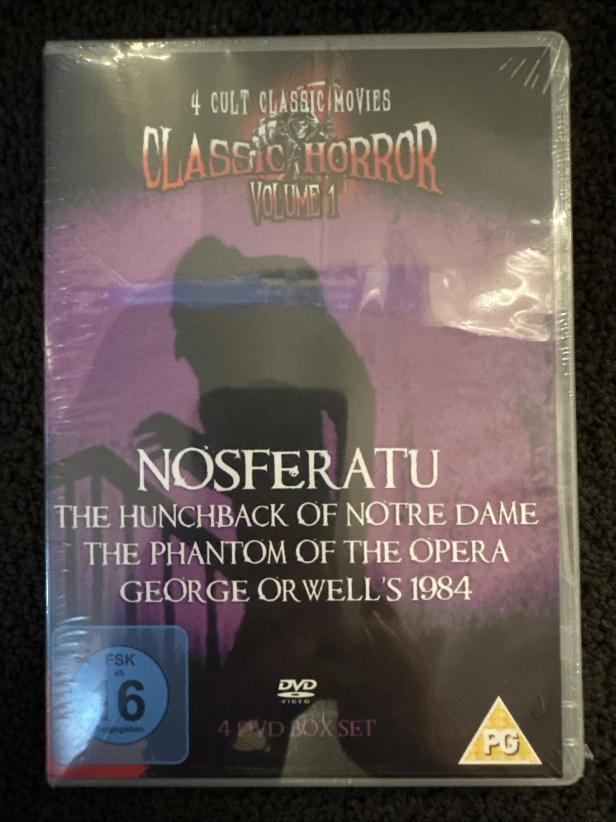 - Rare- Classic Horror - Vol.1 (Box Set) (DVD) Nosferatu, 1984 Etc Region 2 (Brand New)