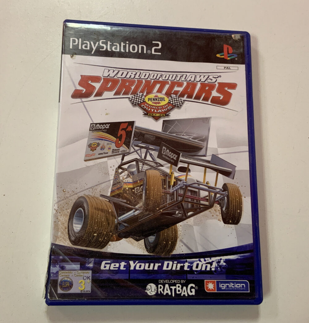 World of Outlaws Sprint Cars 2002 Sony PS2 Playstation 2 (Pre-Owned)