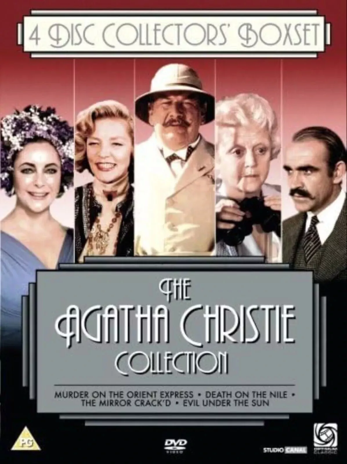 - THE AGATHA CHRISTIE COLLECTION 4 DVD COLLECTORS BOXSET - Region 2 (Brand New)