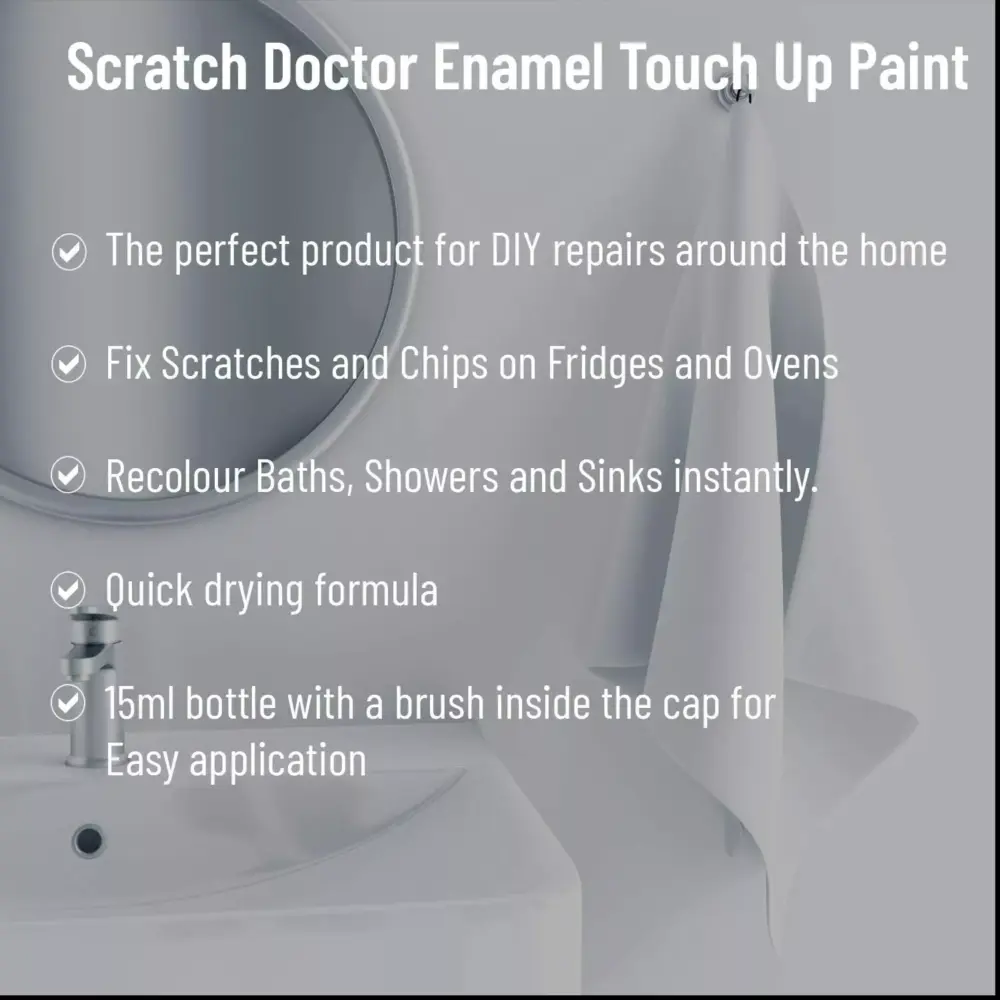 Scratch Doctor Enamel Touch Up Paint Silver 15ml - Image 5