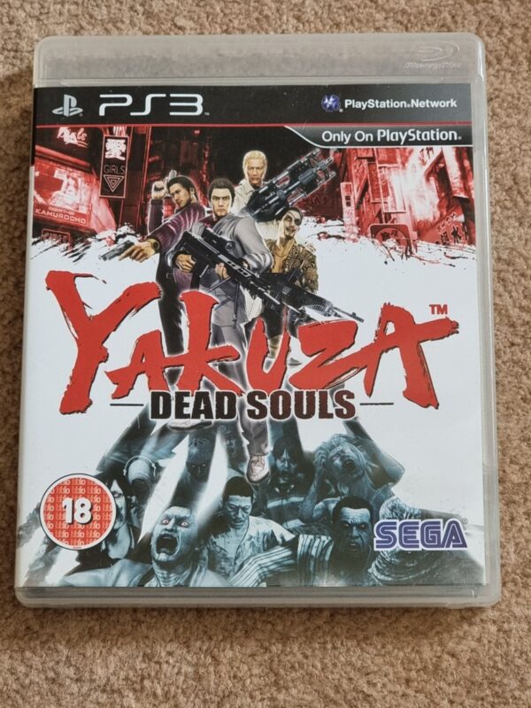 Yakuza Dead Souls Sony PS3 Playstation 3 (Pre-Owned)