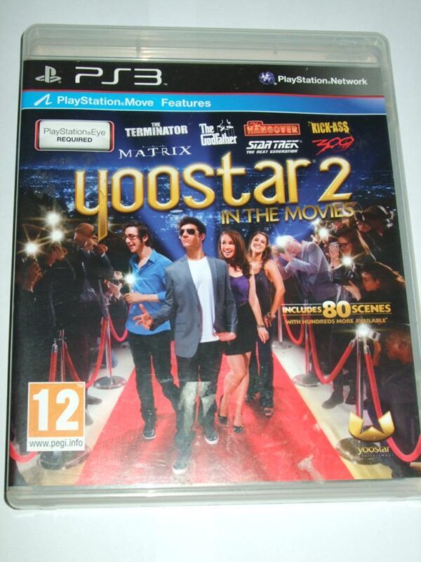Yoostar 2 In The Movies Sony PS3 Playstation 3 (Pre-Owned)