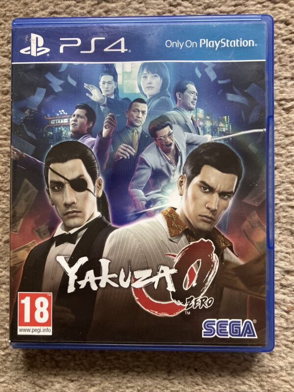 Yakuza 0 Zero Sony PS4 Playstation 4 (Pre-Owned)