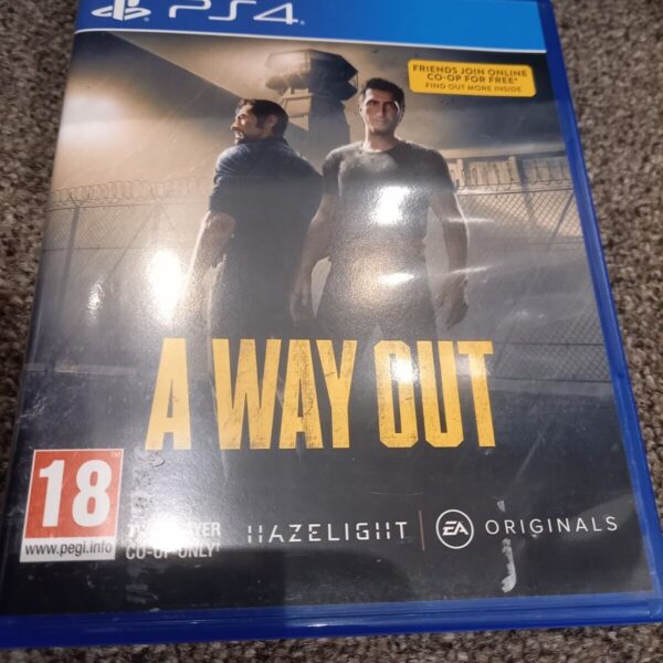 A Way Out Sony PS4 Playstation 4 (Pre-Owned)