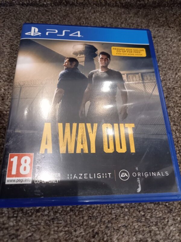 A Way Out Sony PS4 Playstation 4 (Pre-Owned)