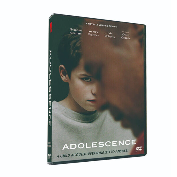 Adolescence (2025) DVD TV Series 2-Disc New Box Set English