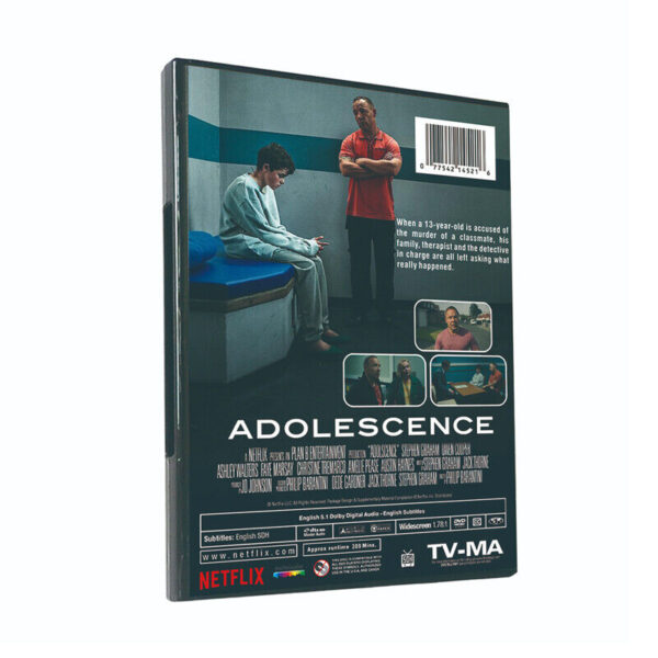 Adolescence (2025) DVD TV Series 2-Disc New Box Set English - Image 2
