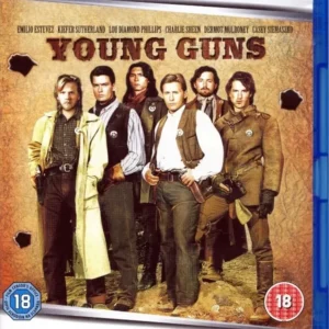 Young Guns Blu-Ray (2008) Emilio Estevez, Cain (DIR) cert 18 Brand New