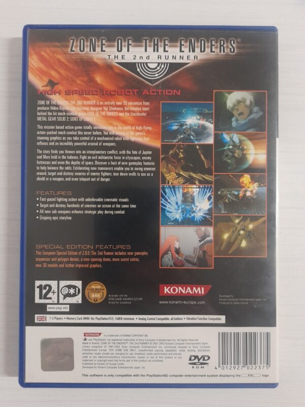 Zone of the Enders: The 2nd Runner ,PlayStation 2 Sony PS2 Playstation 2 (Pre-Owned) - Image 2