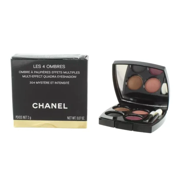 Chanel Dark Eyeshadow Palette Les 4 Ombres 304 Mystere Et Intensite Shadow- - Image 2