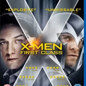 X-Men: First Class DVD (2024) Michael Fassbender, Vaughn (DIR) cert 12 Blu-ray Brand New