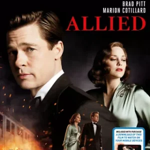 Allied DVD (2017) Brad Pitt, Zemeckis (DIR) cert 15 Brand New