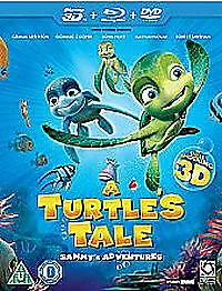 A Turtle's Tale: Sammy's Adventures DVD (2011) Ben Stassen cert U Brand New