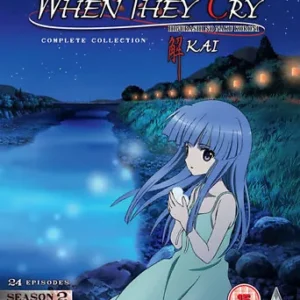 When They Cry - Kai: Season 2 Blu-ray (2019) Rika Nakase cert 15 4 discs Brand New