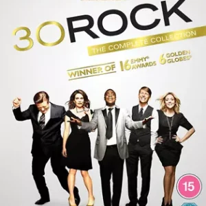 30 Rock: The Complete Series Blu-ray (2024) Tina Fey cert 15 20 discs Brand New