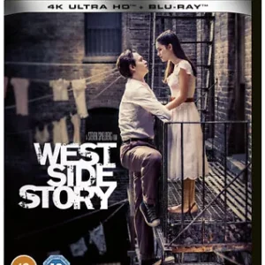 West Side Story Blu-ray (2022) Ansel Elgort, Spielberg (DIR) cert 12 2 discs Brand New