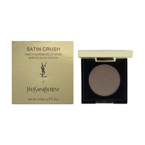 Yves Saint Laurent Satin Crush Satin Glow Eyeshadow Mono Pan 2 Excessive Brown