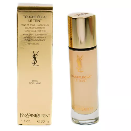 YSL Yves Saint Laurent Touche Eclat Foundation Light BR 05 Cool Milk 30ml SPF22